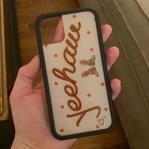“Yeehaw” wildflower iPhone 11 case